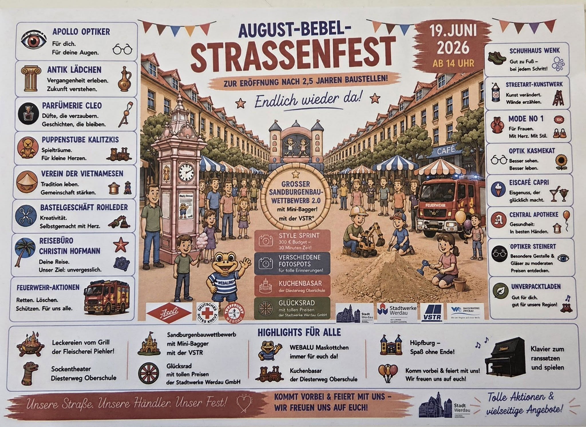 19.06.26 Straßenfest Werdau
